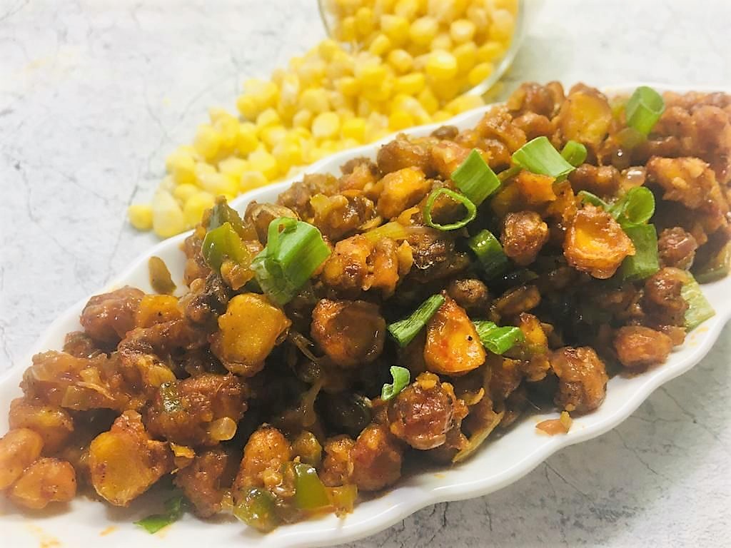 Crispy Corn Chilli Full